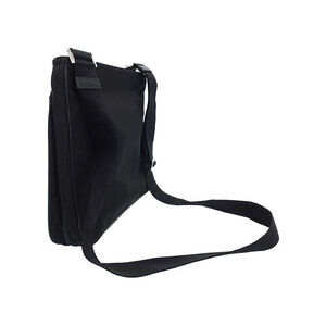 Prada Leather Nero bag Tessuto saffiano Black Crossbody messenger